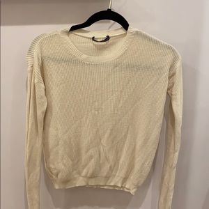 Brandy Melville Yellow sweater!